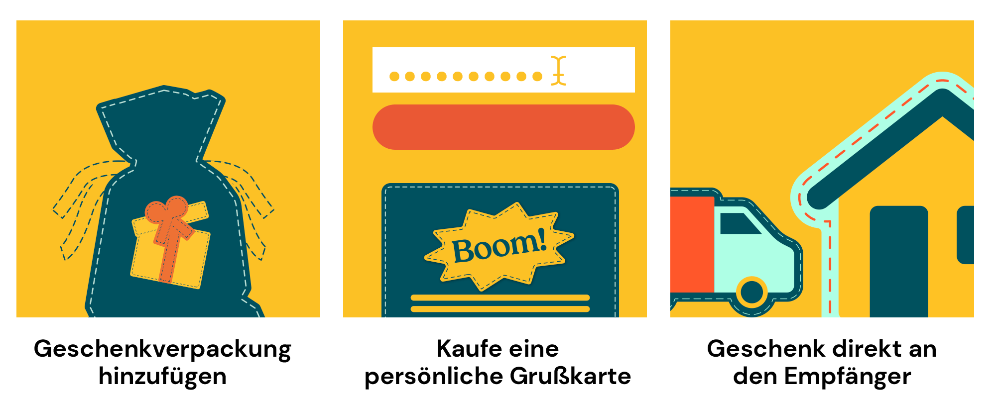 geschenke verschicken