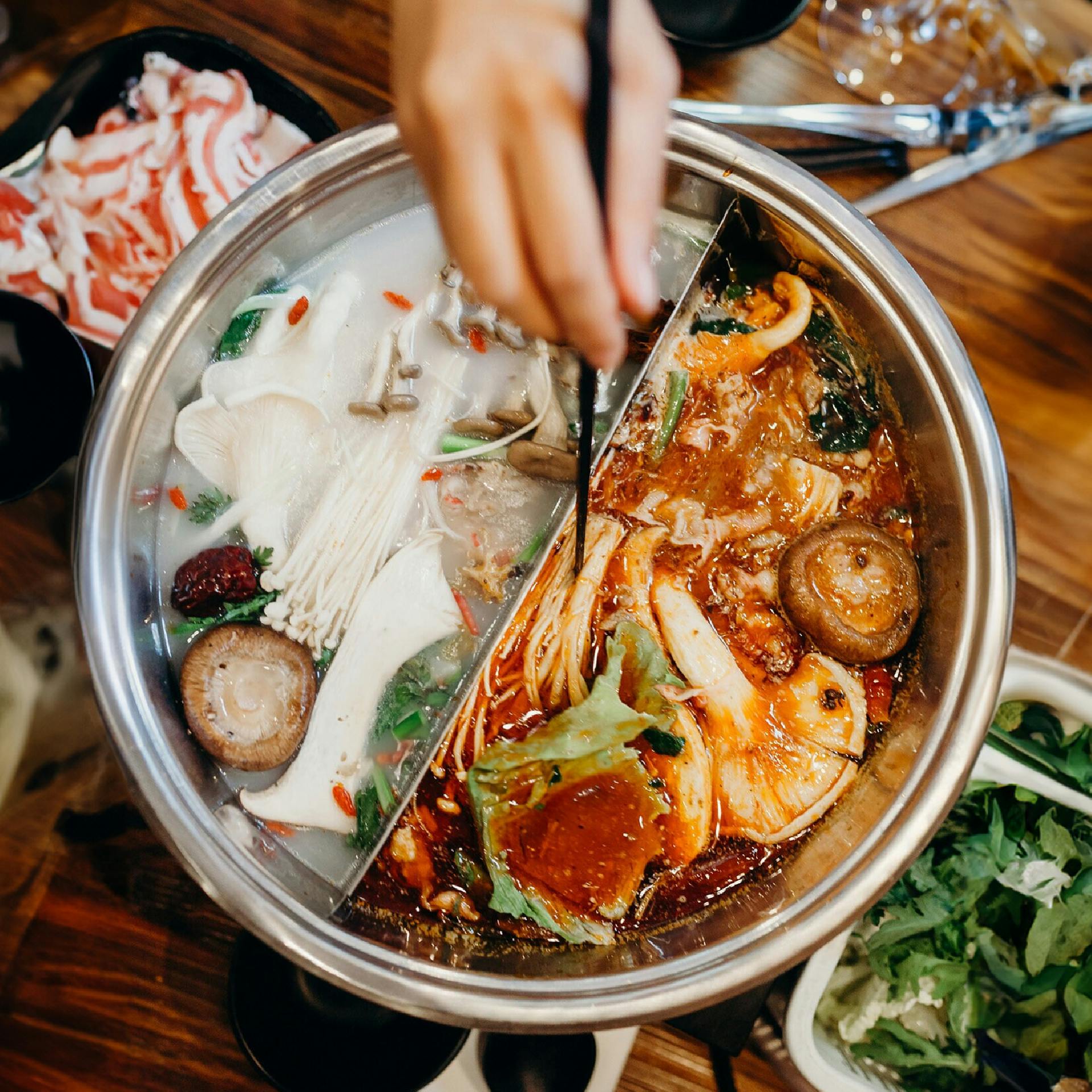 Elektrischer Hot Pot-Topf