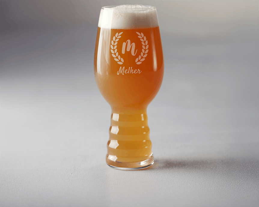 Nyhet IPA-glas med gravyr