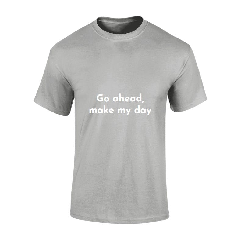 Dirty Harry citat t-shirt
