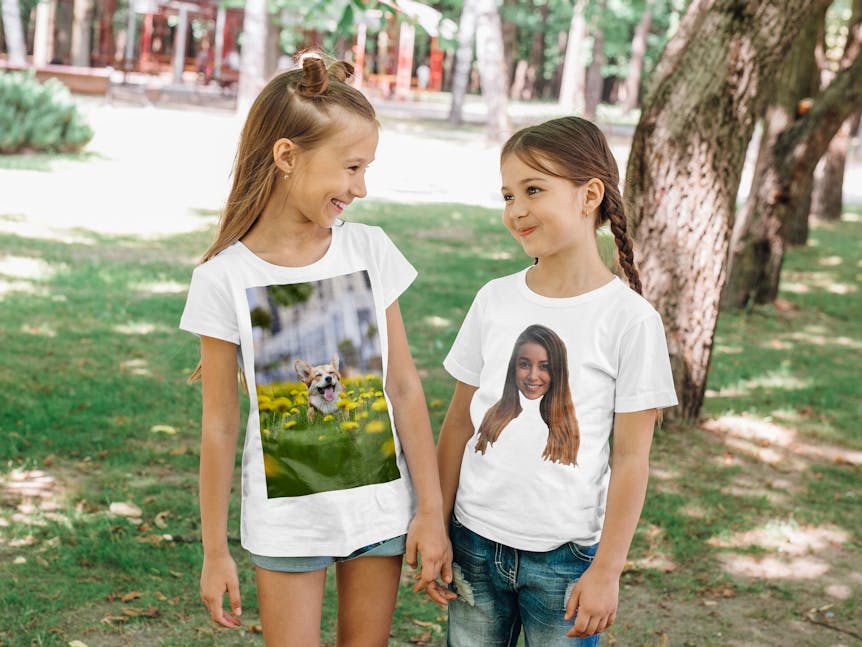 T-shirt with your own design