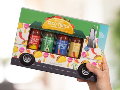 Presentlåda Taco Truck Hot Sauce Set - Thoughtfully