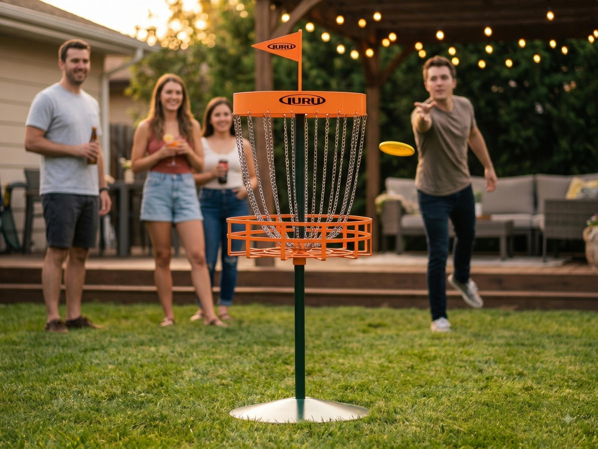 Frisbeegolf - perfekt till femkampen