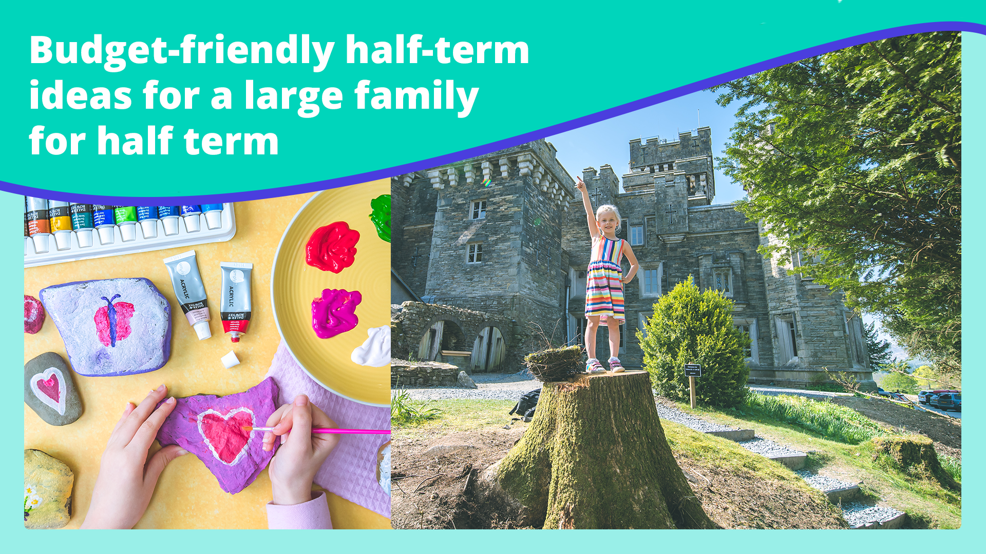Featured image for Budget-friendly half-term ideas for a large family