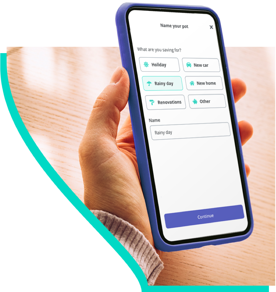 Zopa app on phone in hand