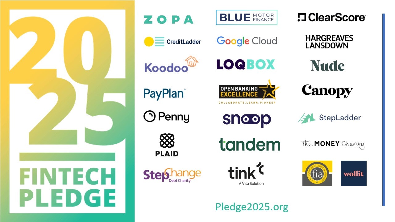 22 fintechs have now joined the 2025 Fintech Pledge Zopa