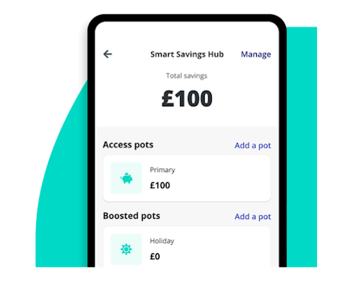 Smart Savings Hub dashboard