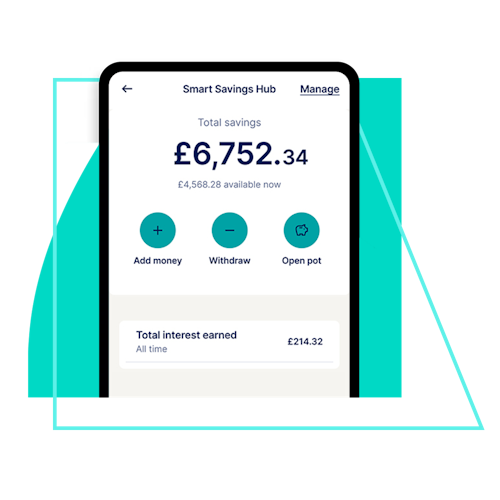 Smart Savings Hub dashboard