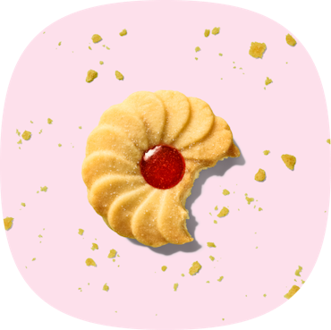 bitten biscuit
