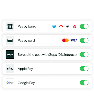 Accept Payments Online - Zopa