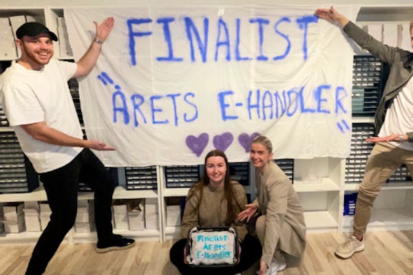 ÅRETS FINALIST - "Årets e-handler" ÅRETS FINALIST - "Årets e-handler"
