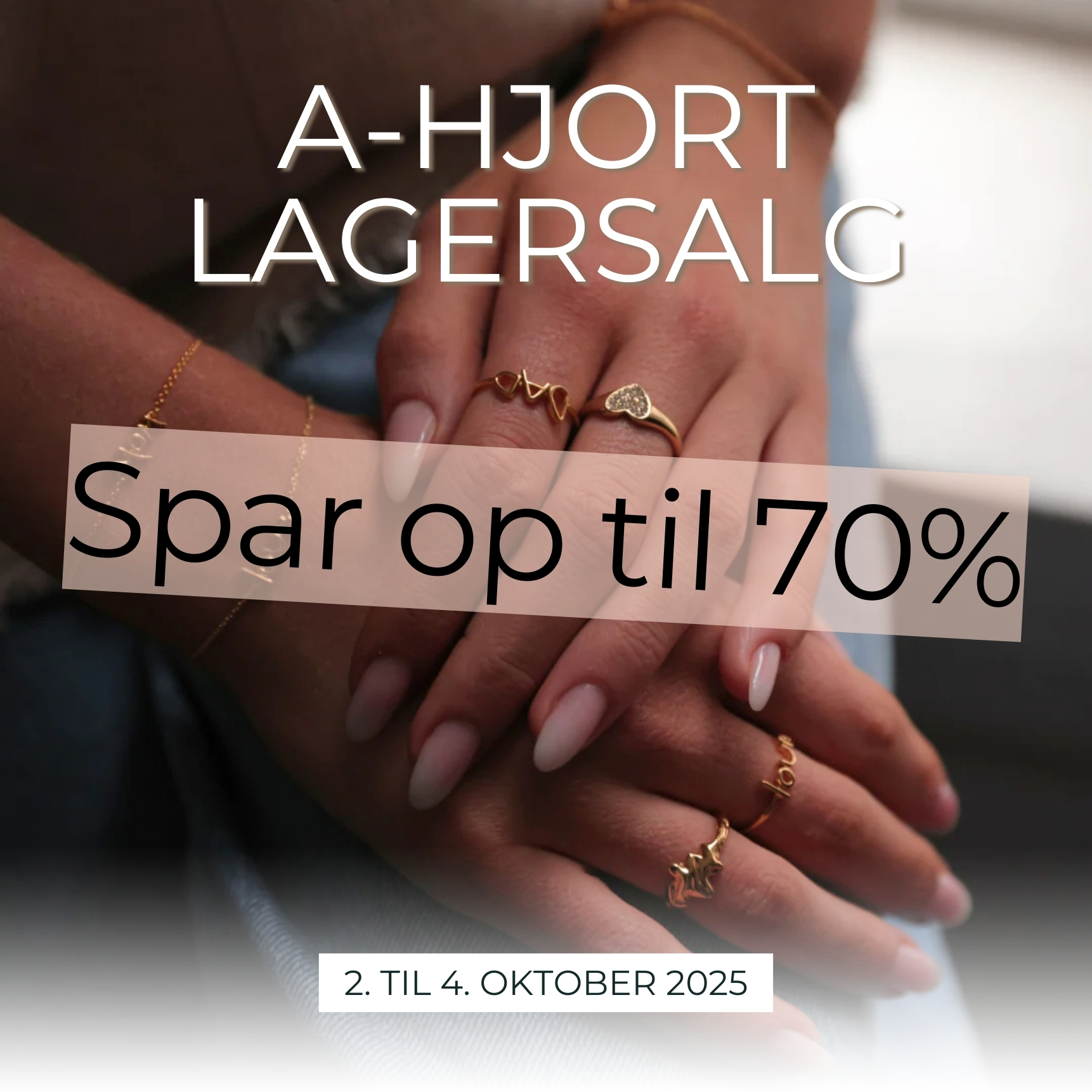 Kvinde med Smykker og A-hjorts lagersalg