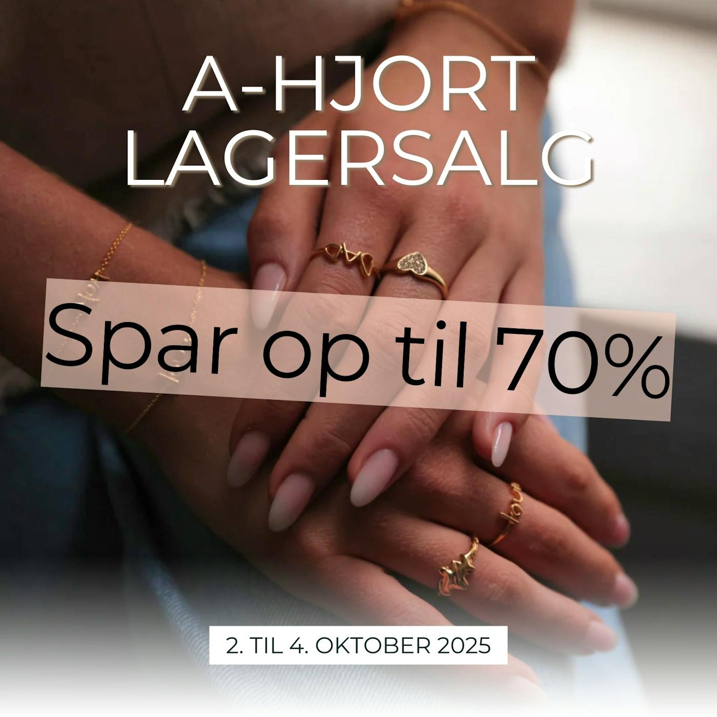 Kvinde med Smykker og A-hjorts lagersalg