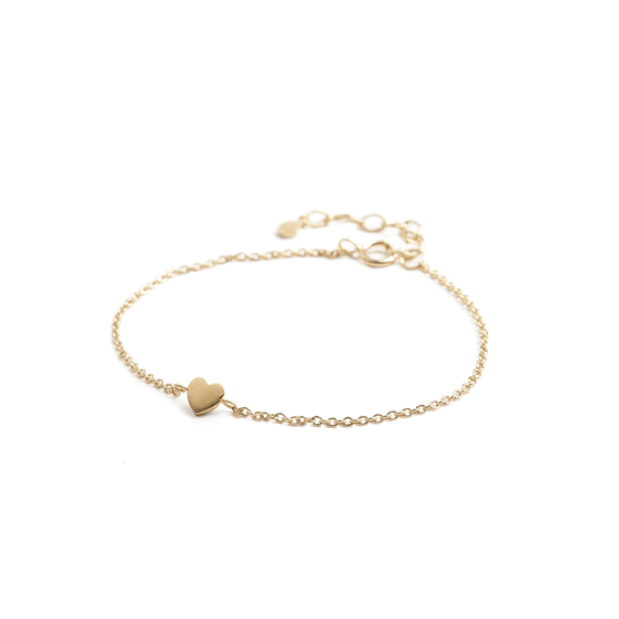Heart bracelet - Gold color