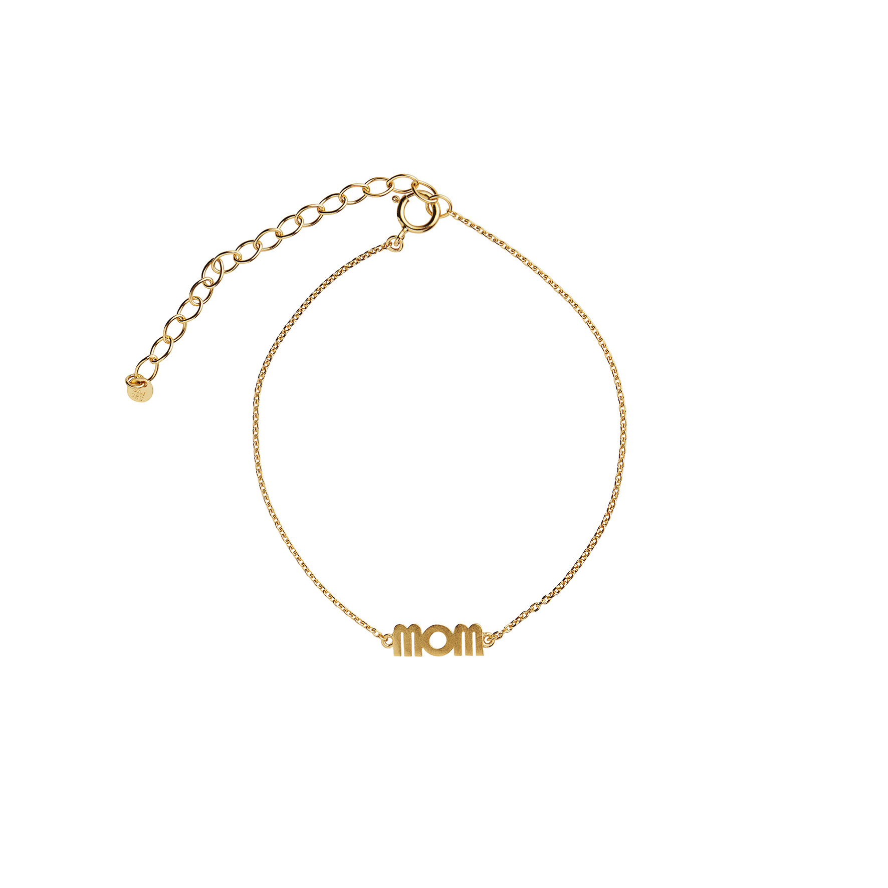 Wow Mom Bracelet - Couleur or