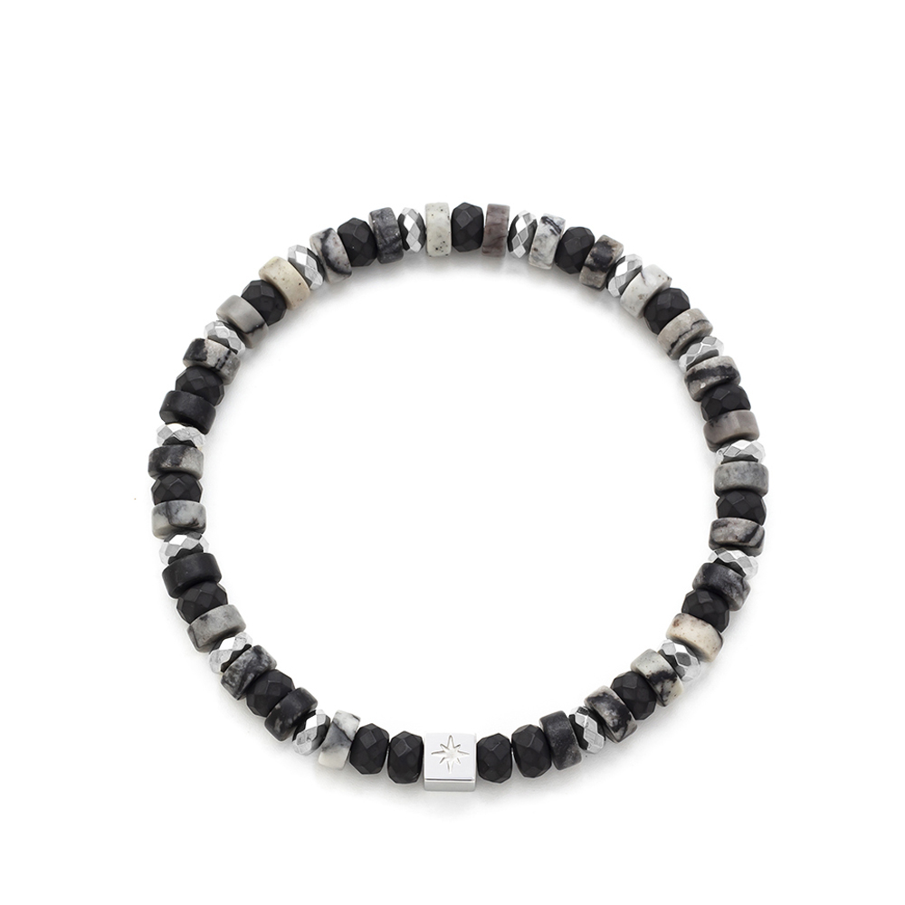 Matheo Bracelet Black And Gray