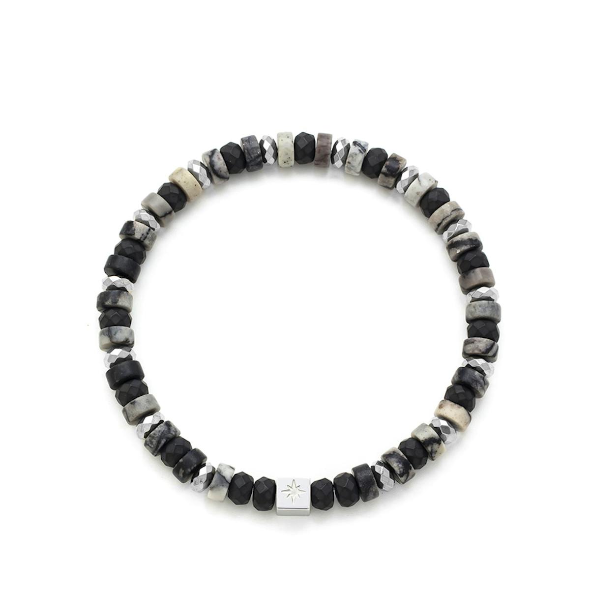 Matheo Bracelet Black And Gray