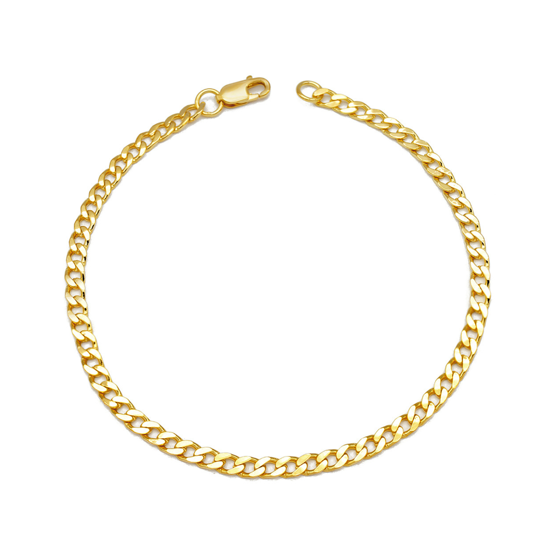 Line Panzer Bracelet - Gold color