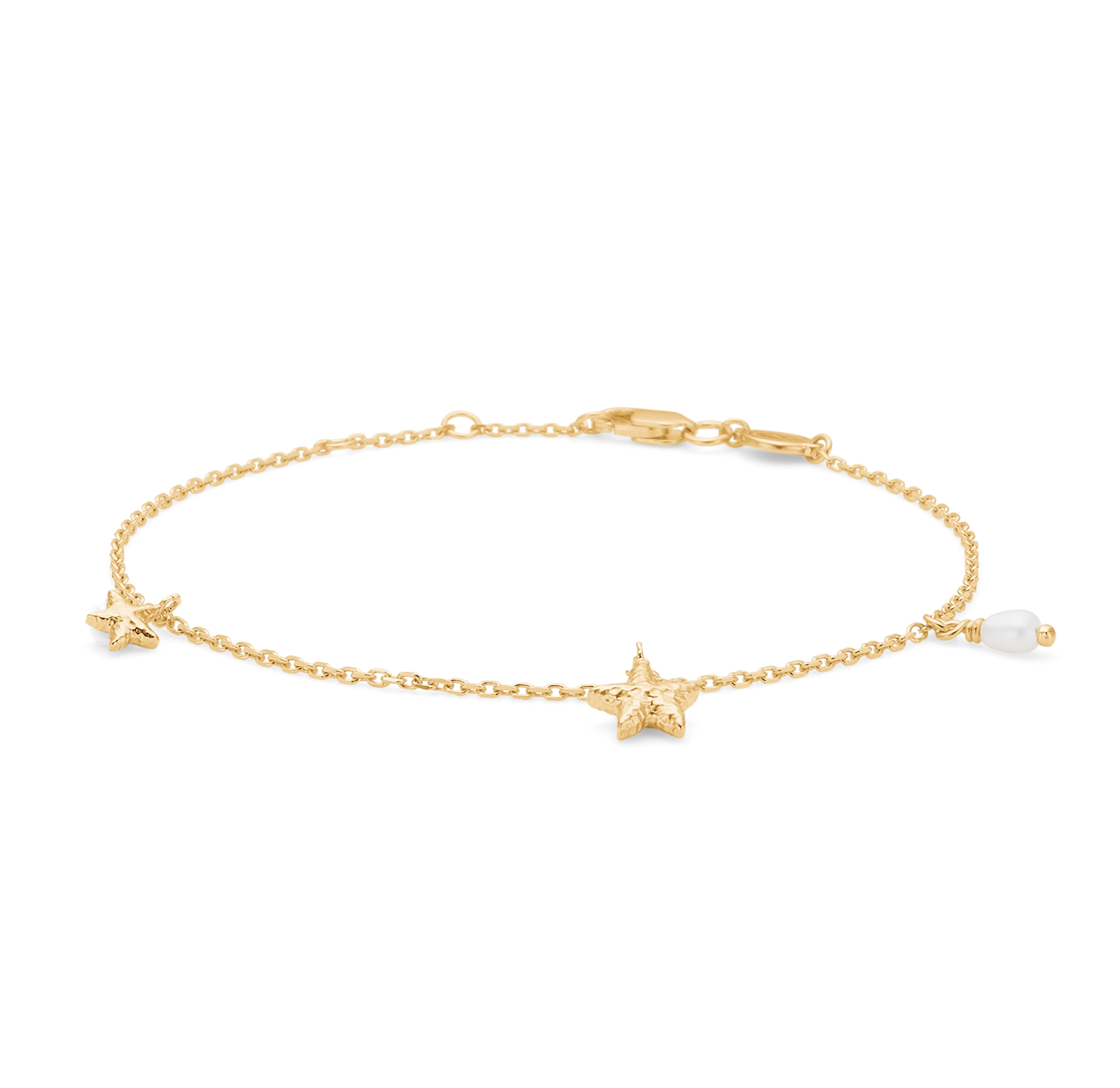 Starfish Lustre Pearl Bracelet