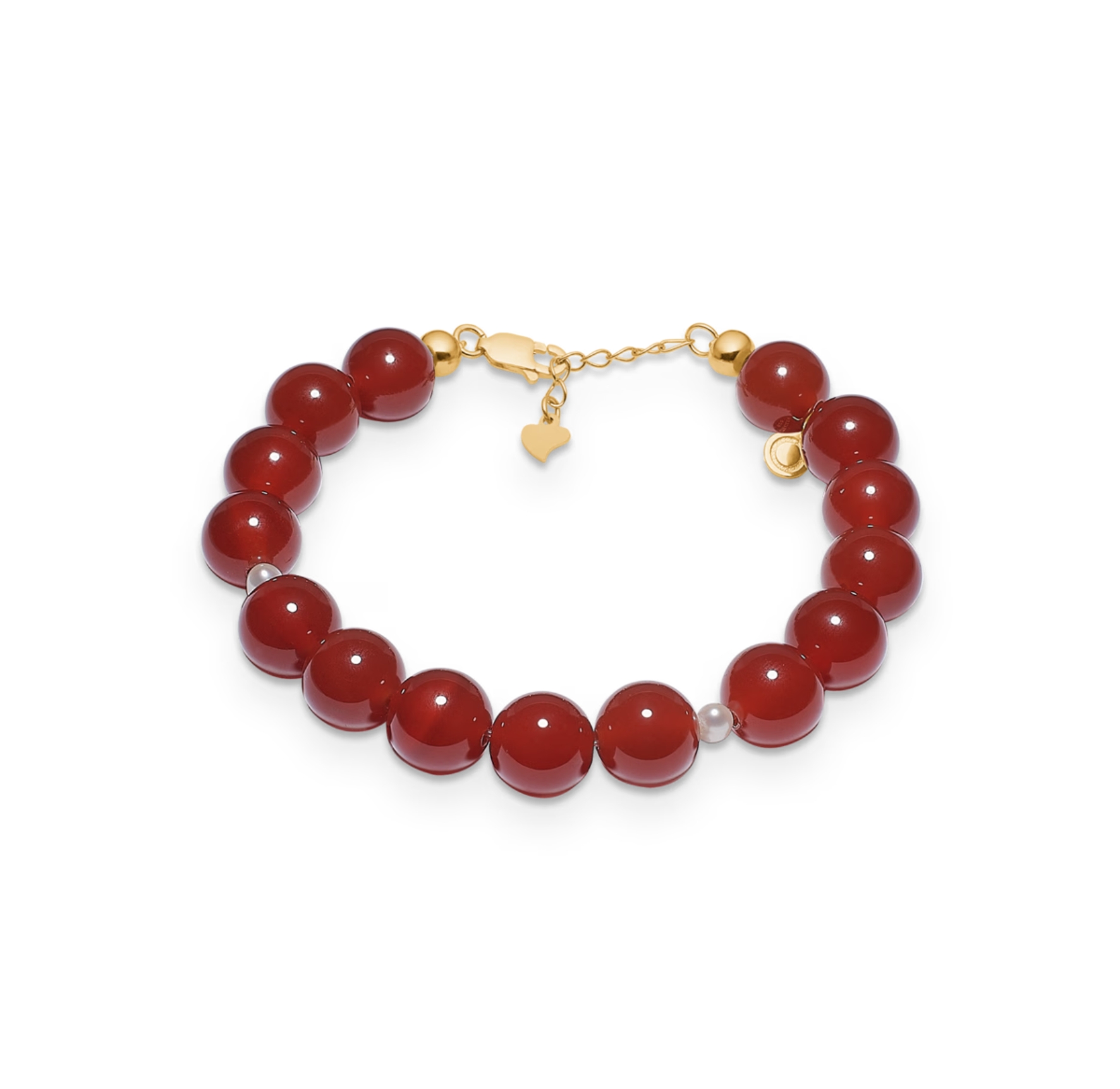 Genuine Carneol Large Bracelet