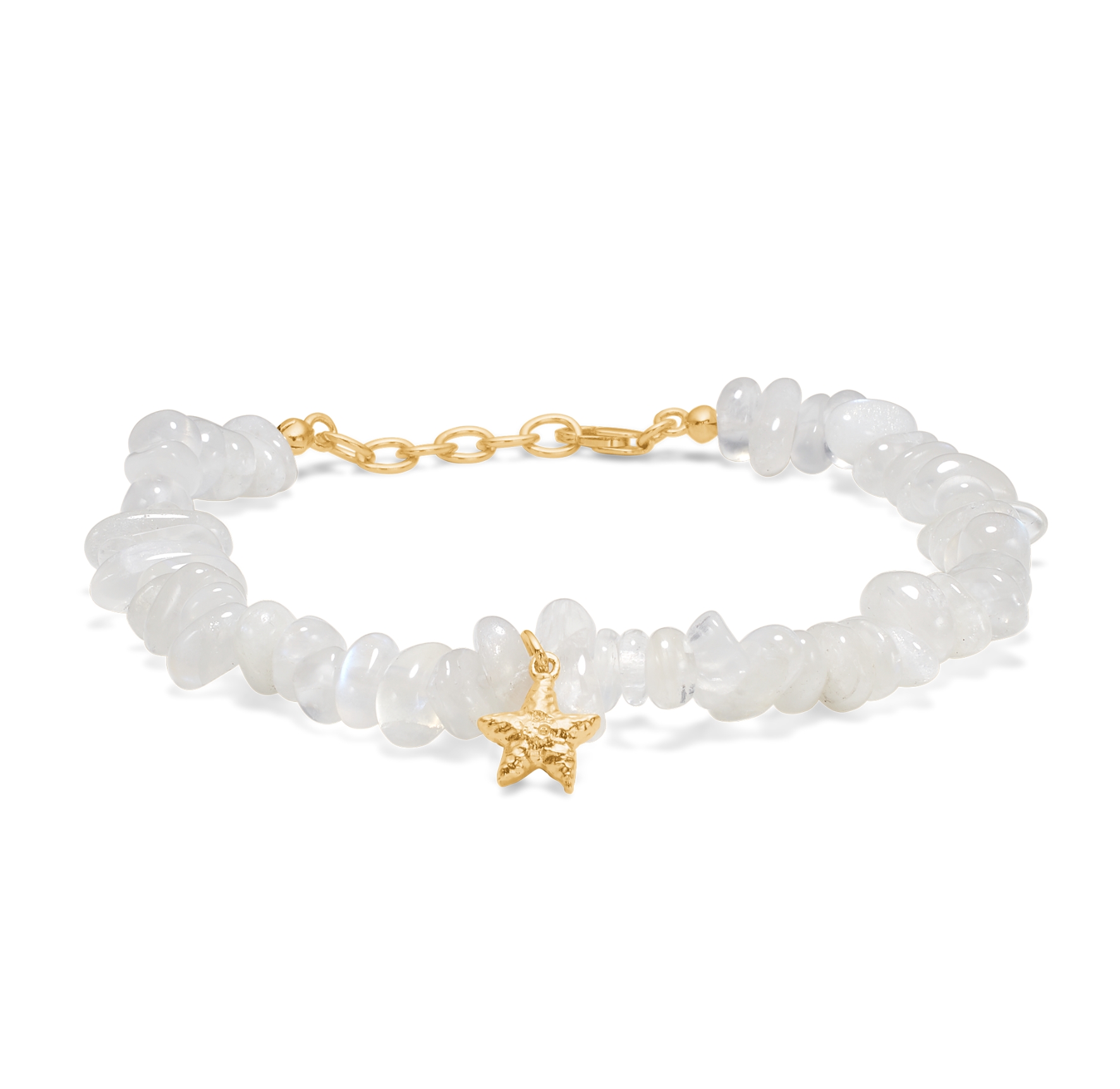 Starfish Lustre Rainbow Bracelet