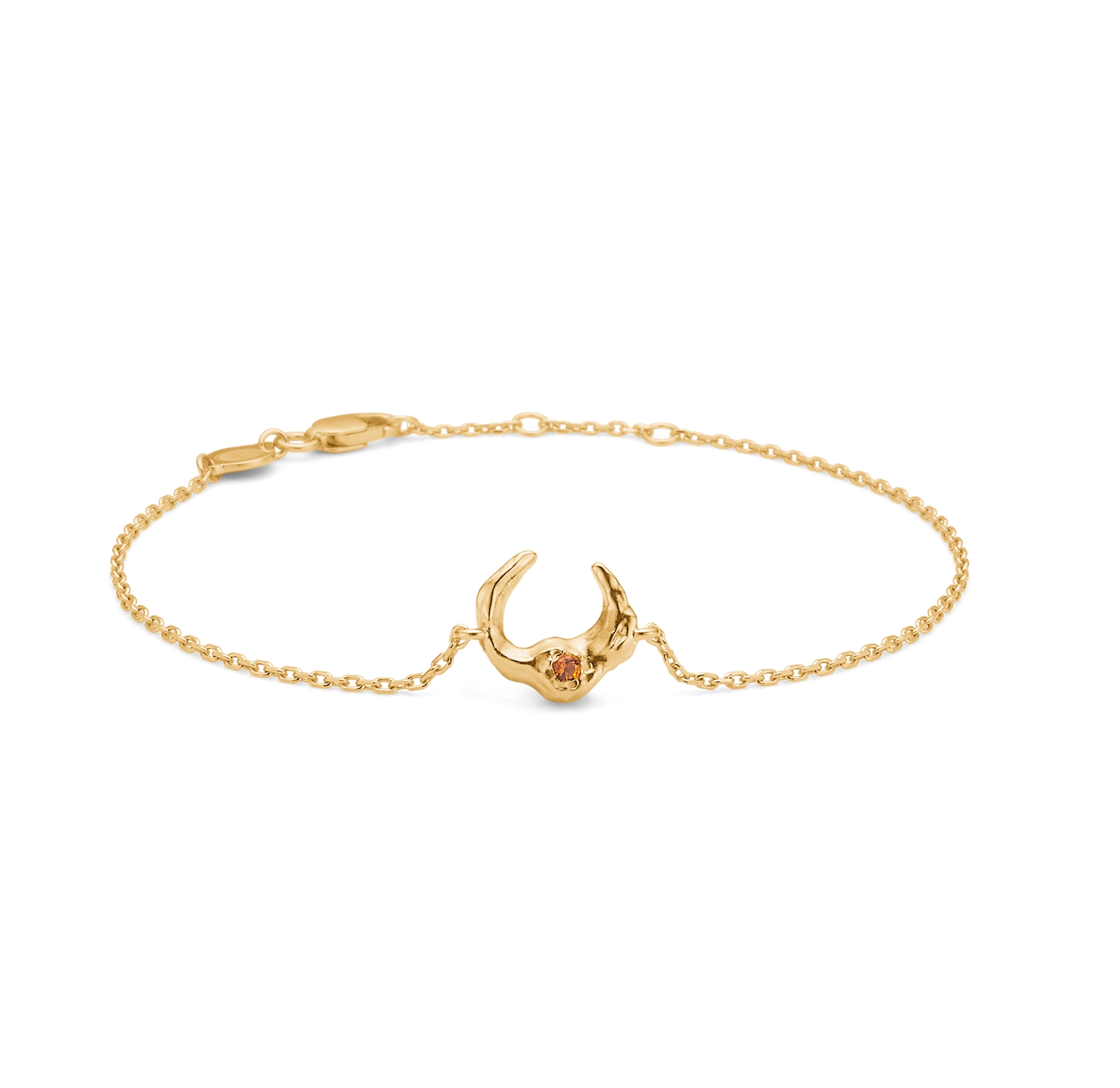 Lunar Orange Zircon Bracelet