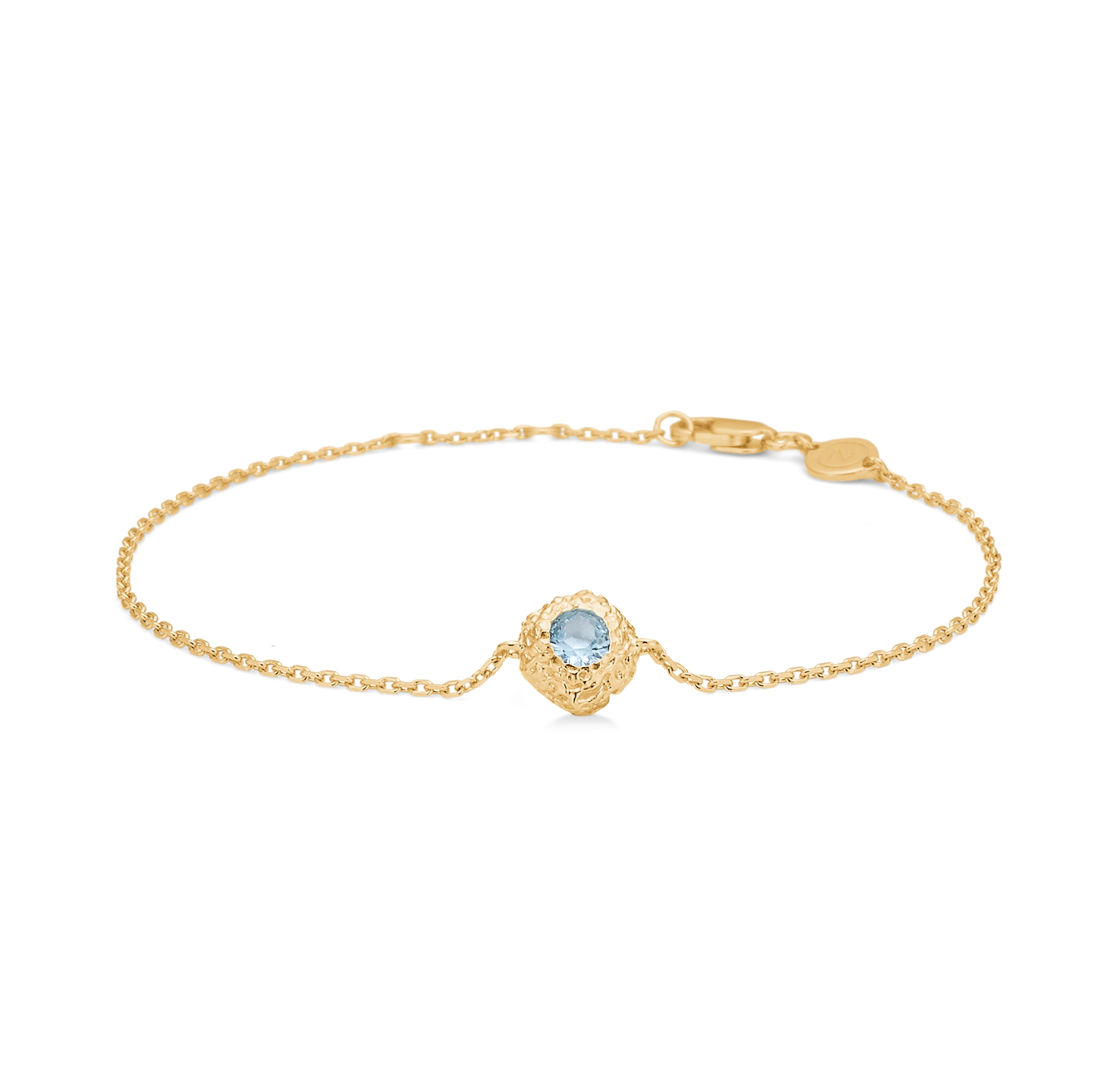 Wild Cliff Blue Zircon Bracelet