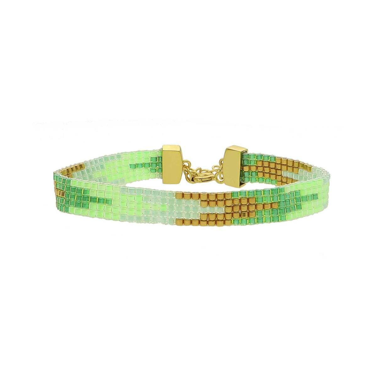Monika Light Green Bracelet