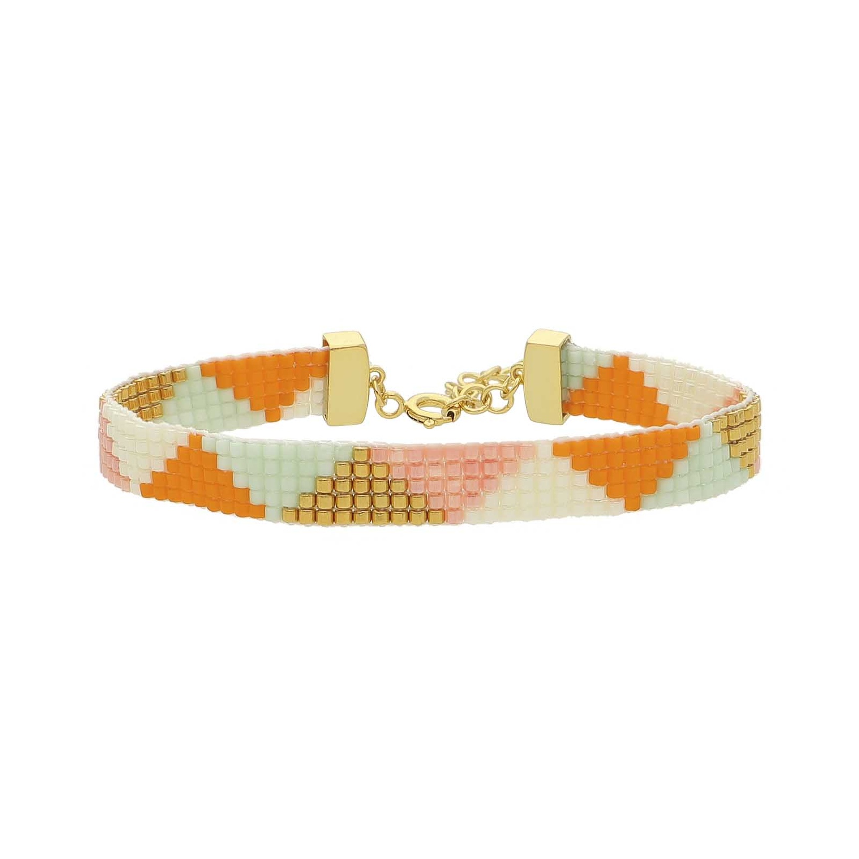 Janis Orange Multi Bracelet