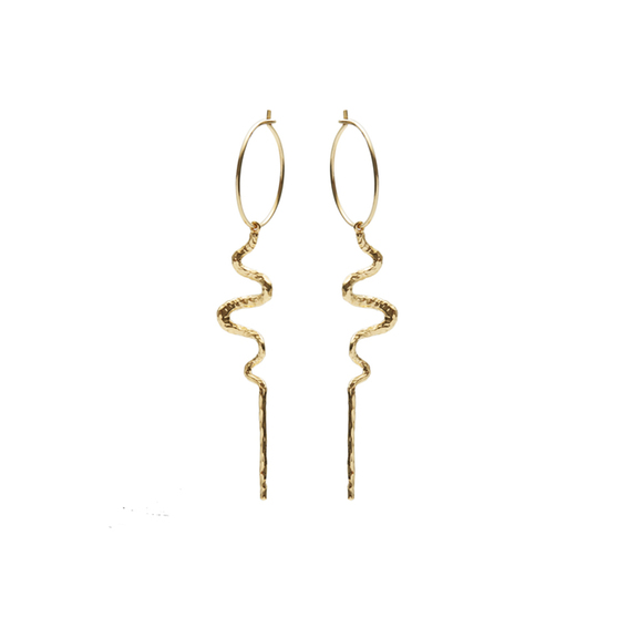 Mia creols - Guld farve