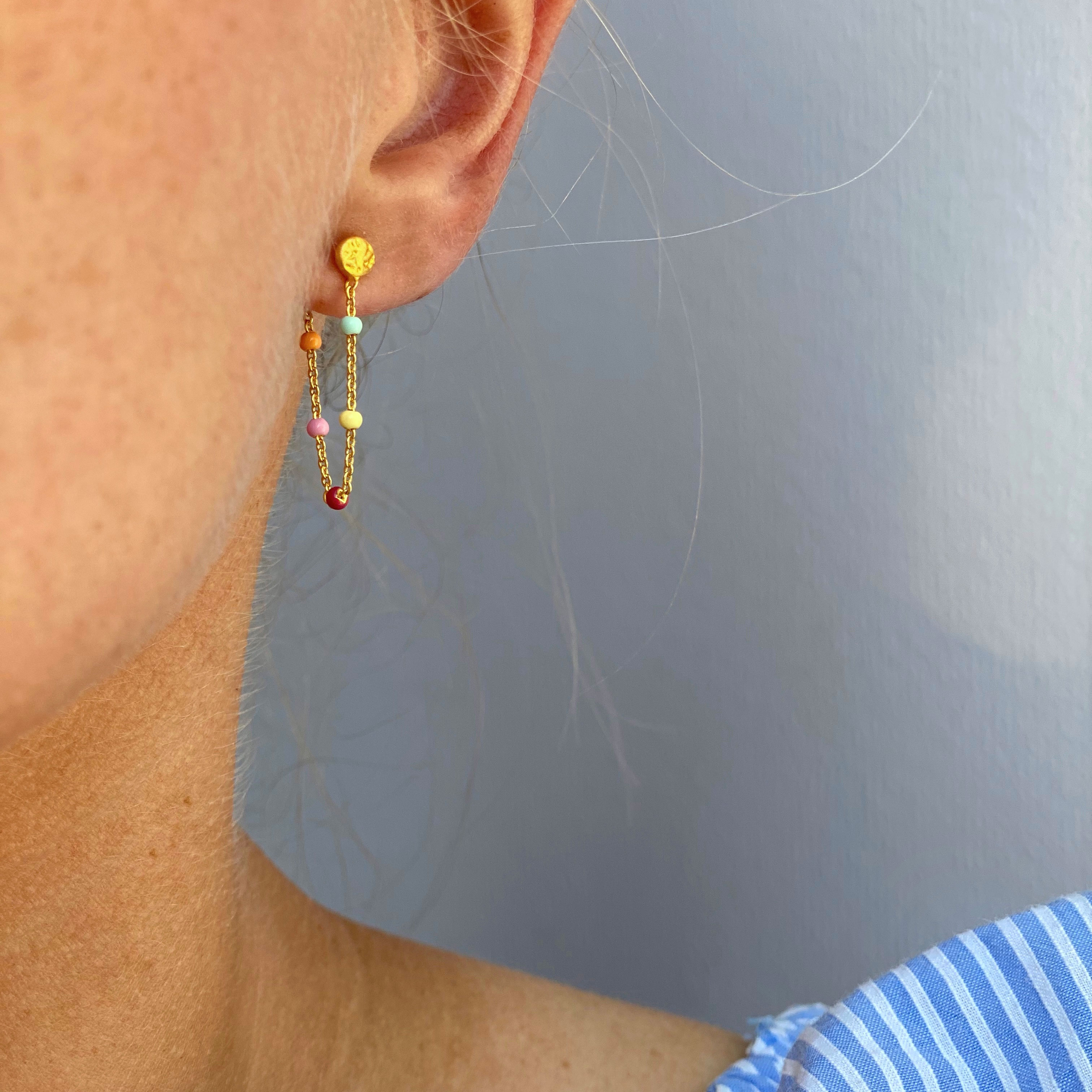 Lola Earrings Rainbow