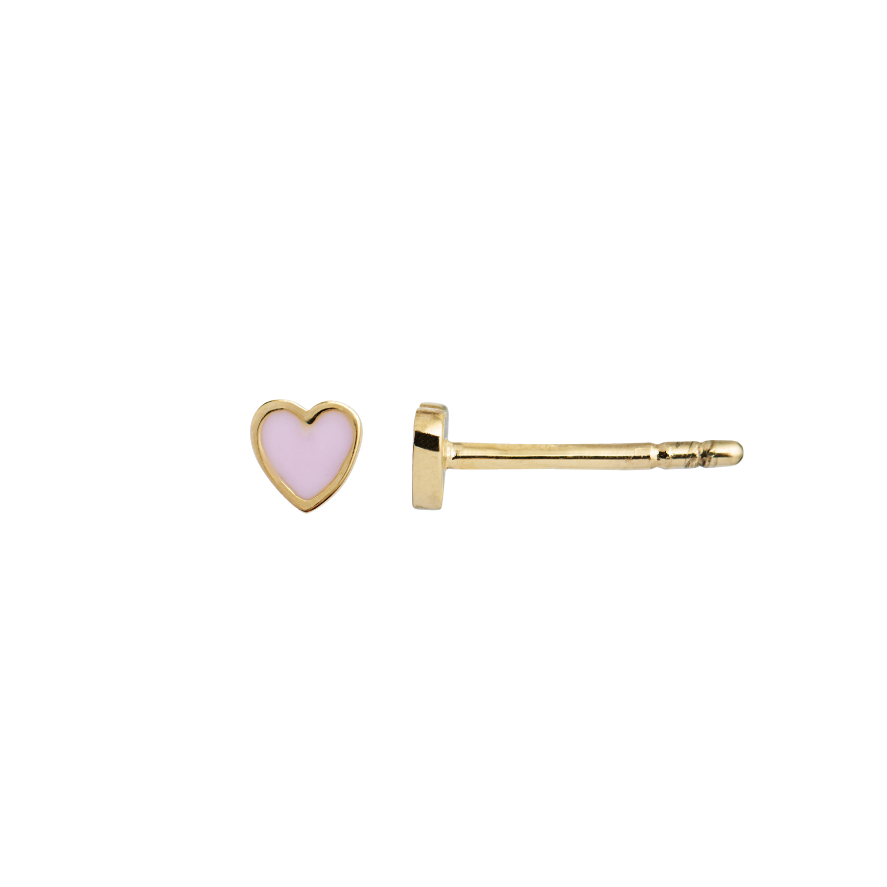 Petit Love Heart Earstick Light Pink