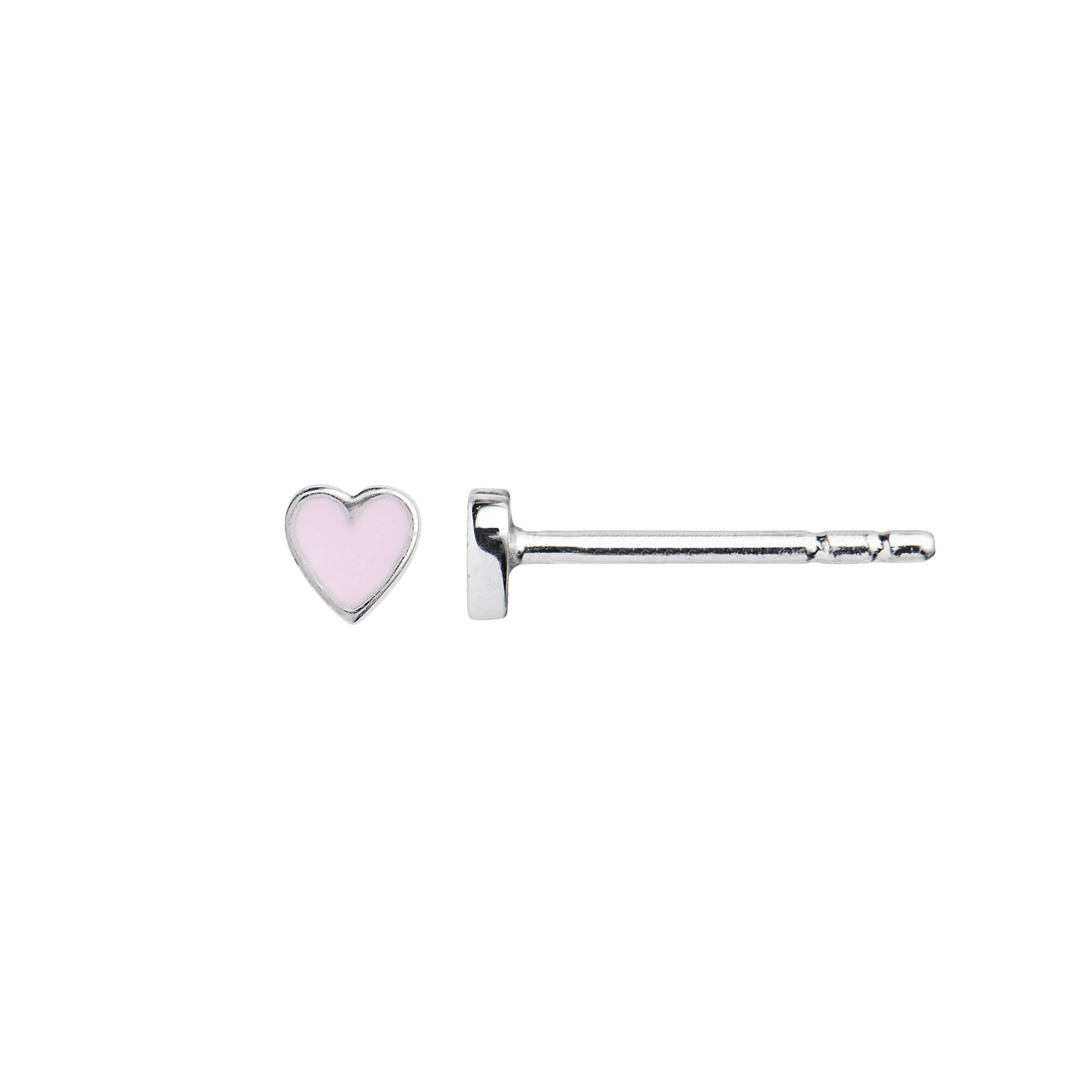 Petit Love Heart Earstick Light Pink