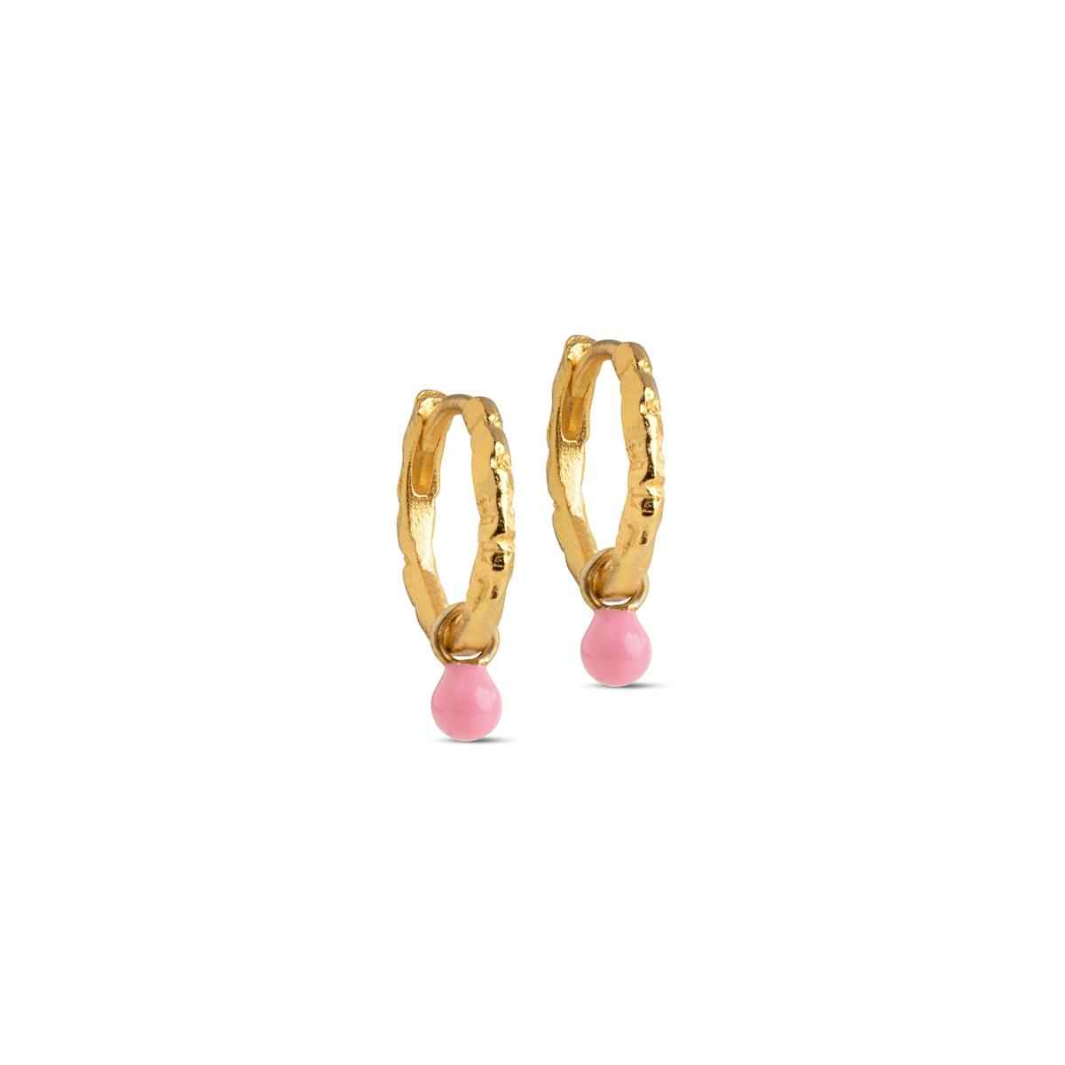 Belle Hoops Light Pink