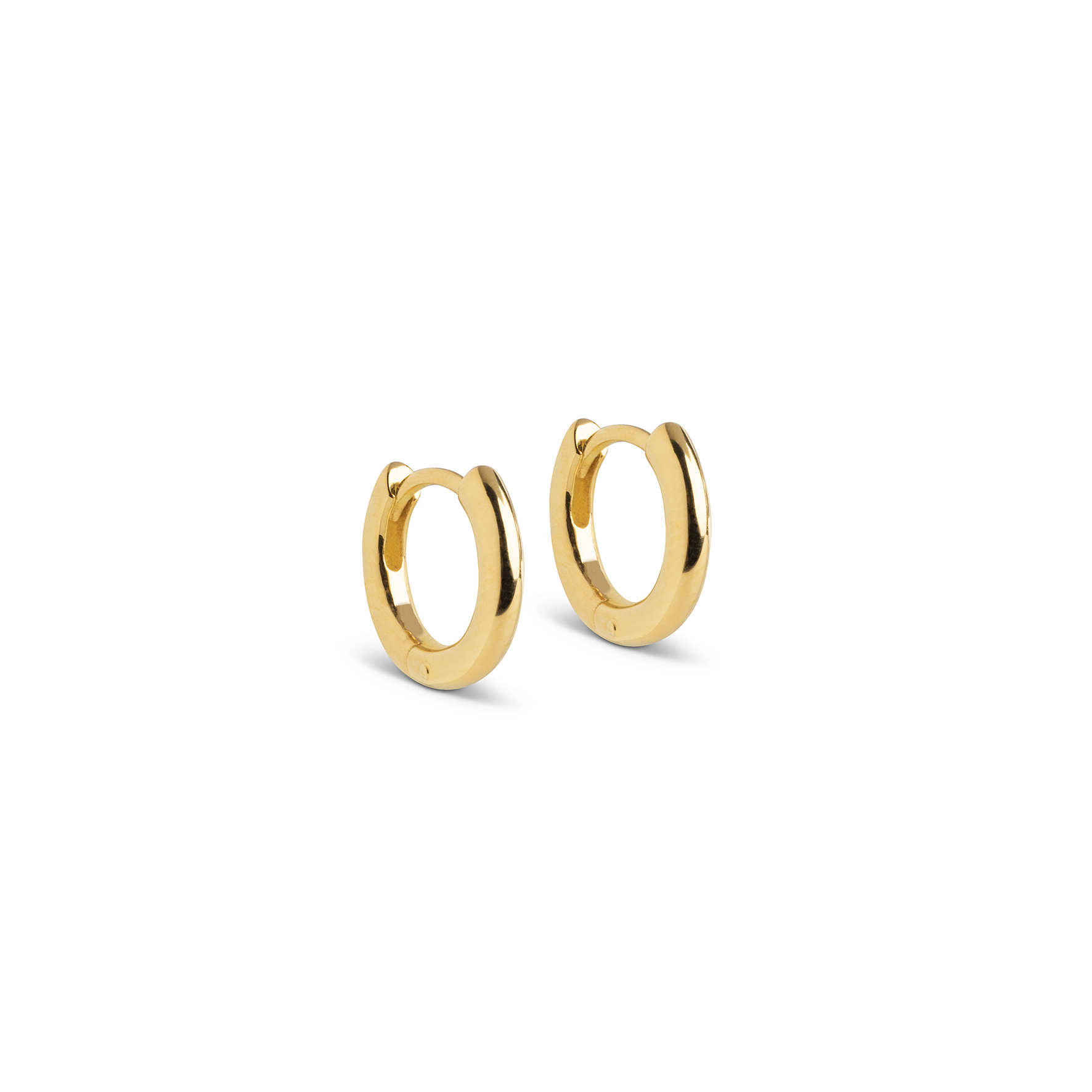 Chunky Classic 8 mm Hoops - Kullanvärinen
