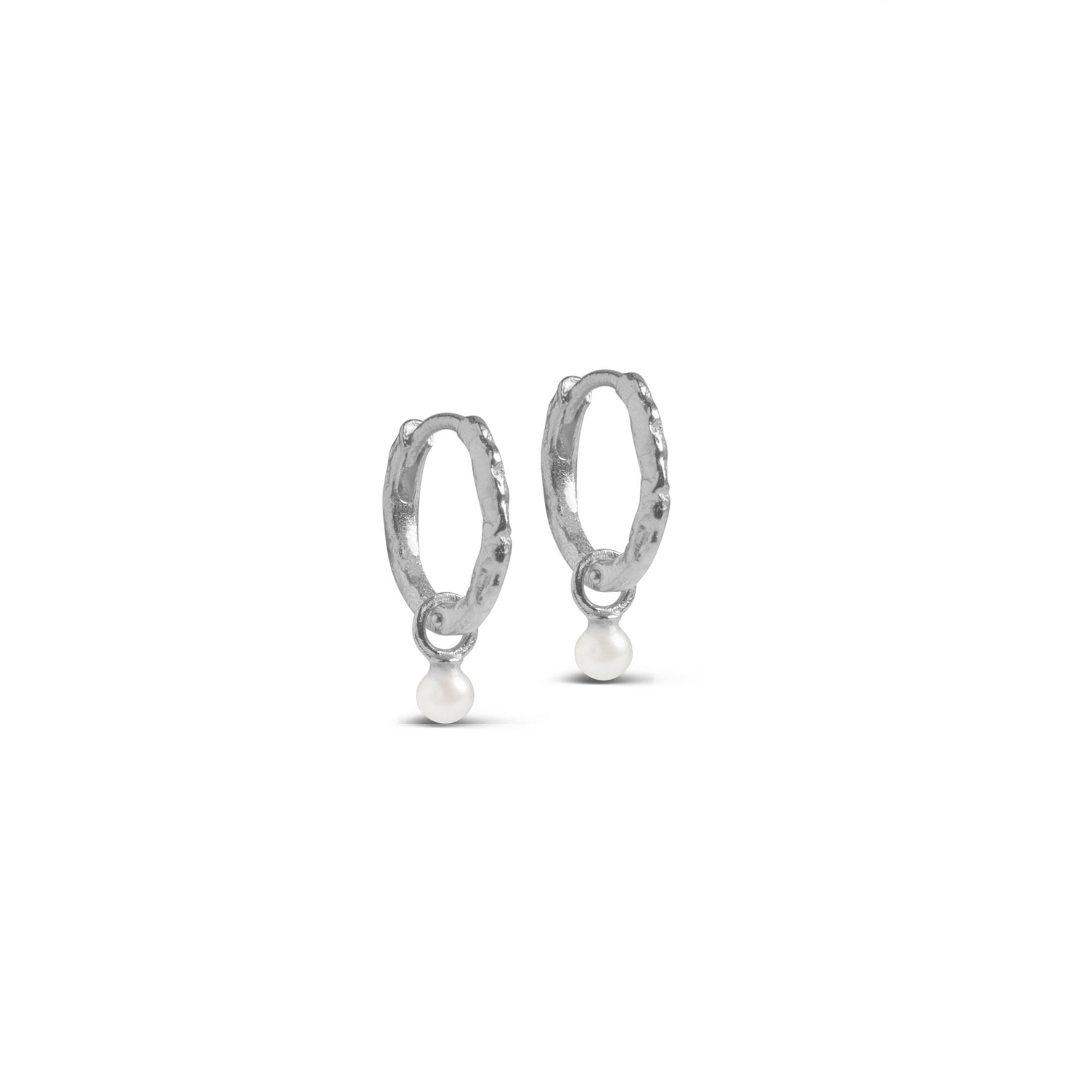 Belle Pearl Hoops