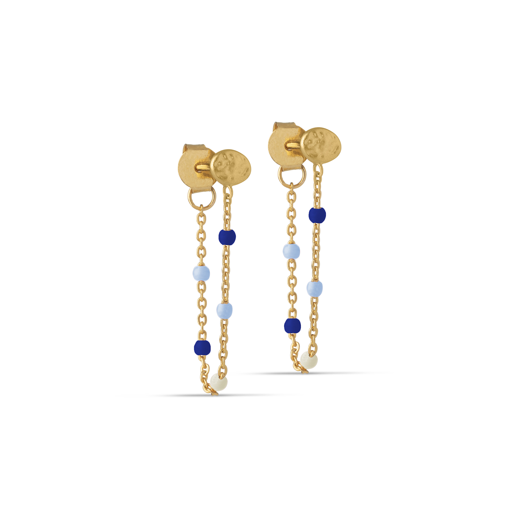 Lola Earrings Marine - Kullanvärinen, Sininen, Turkoosi