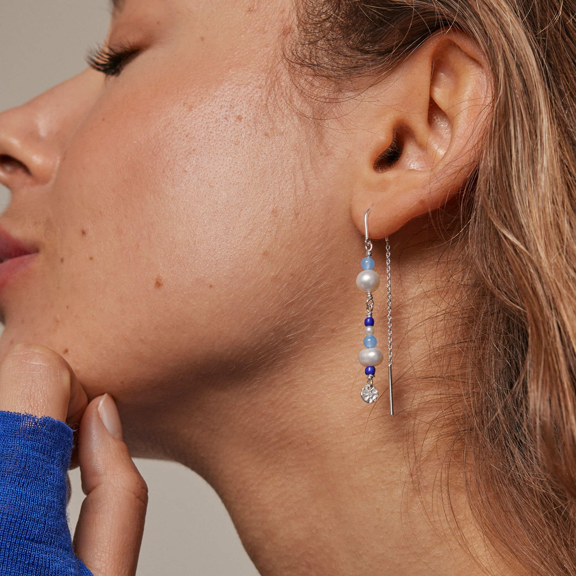 Sofia Earrings Marine