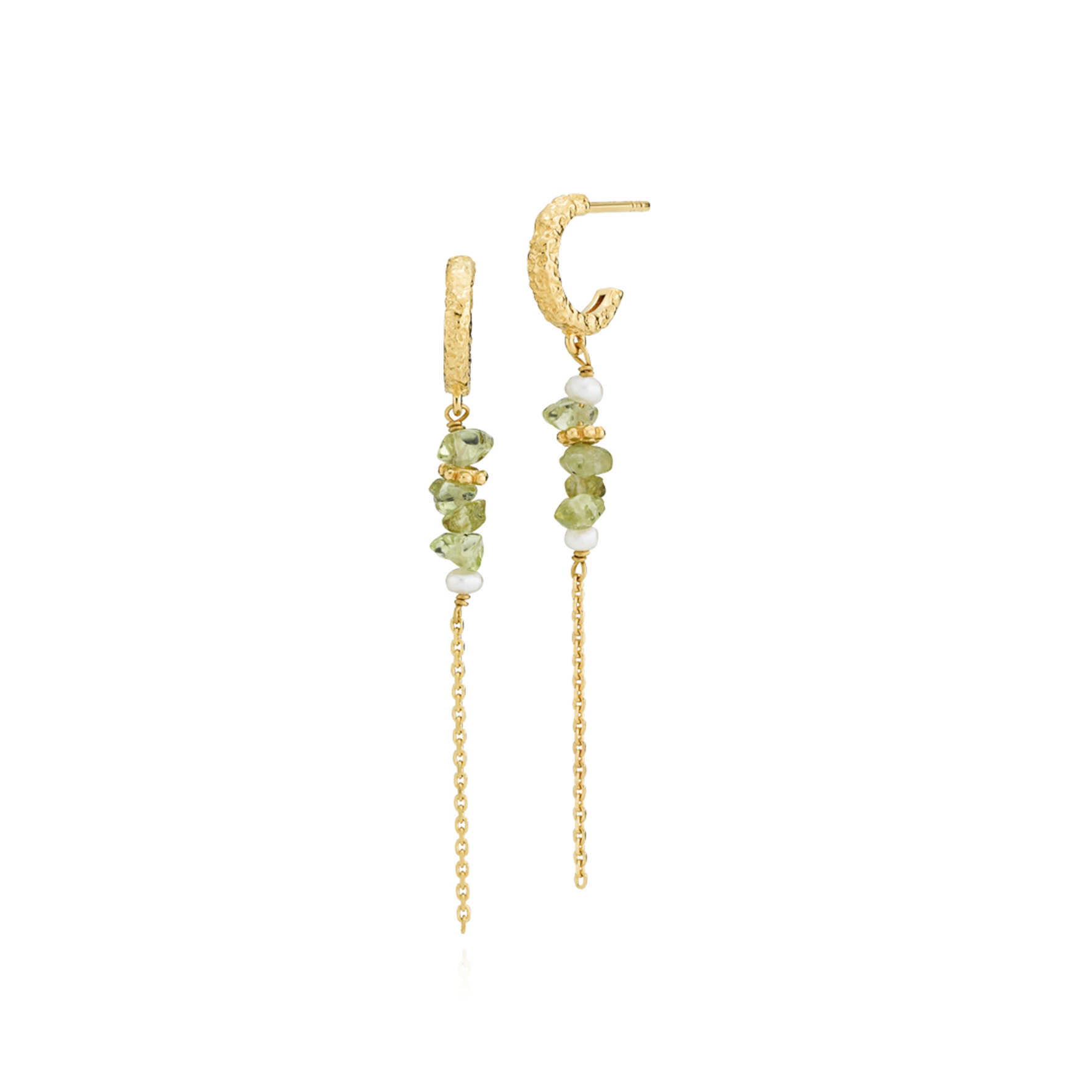 Beach Green Earrings