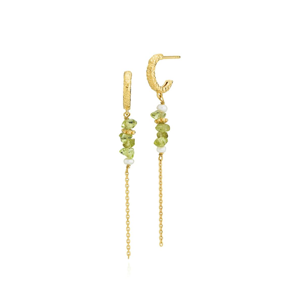 Beach Green Earrings