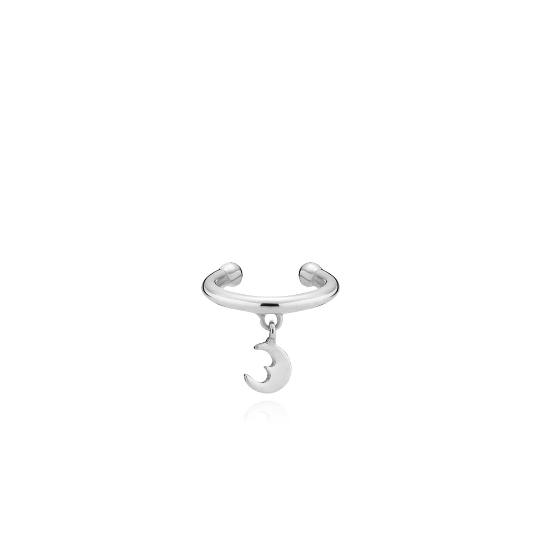 Petite Moon Earcuff