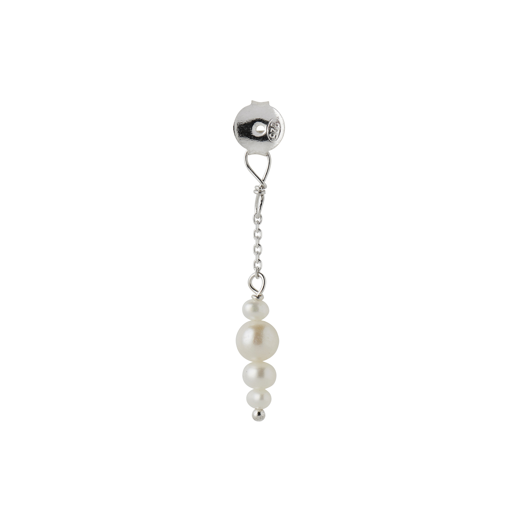 Petit Pearl Berries Behind Ear Earring