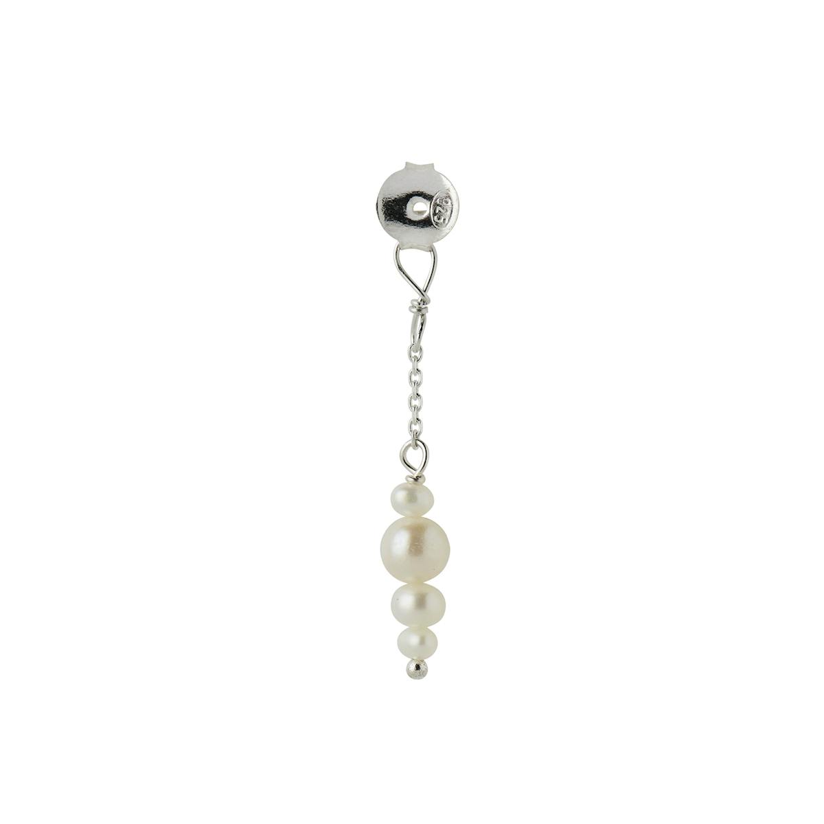 Petit Pearl Berries Behind Ear Earring