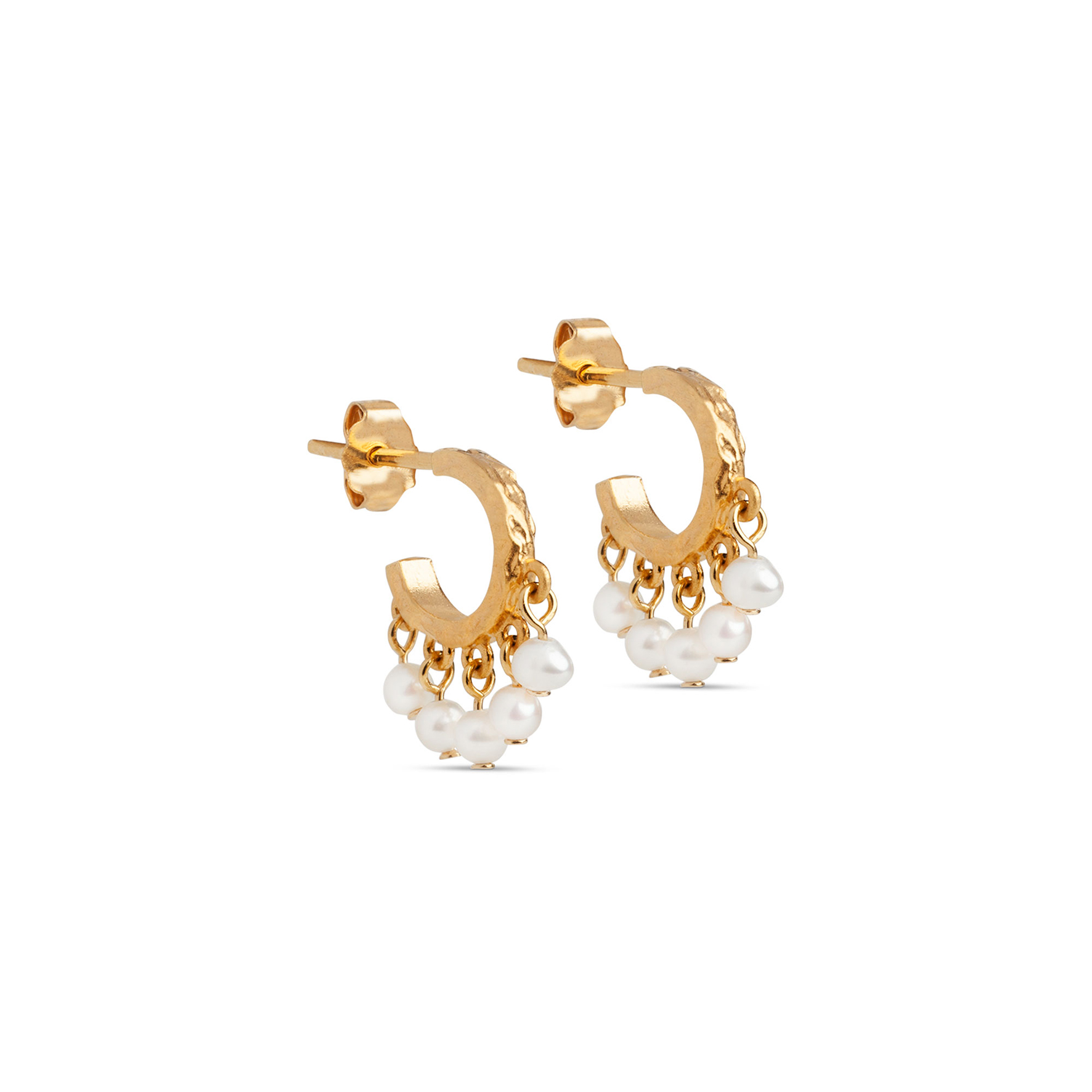 Astrid Pearl Hoops