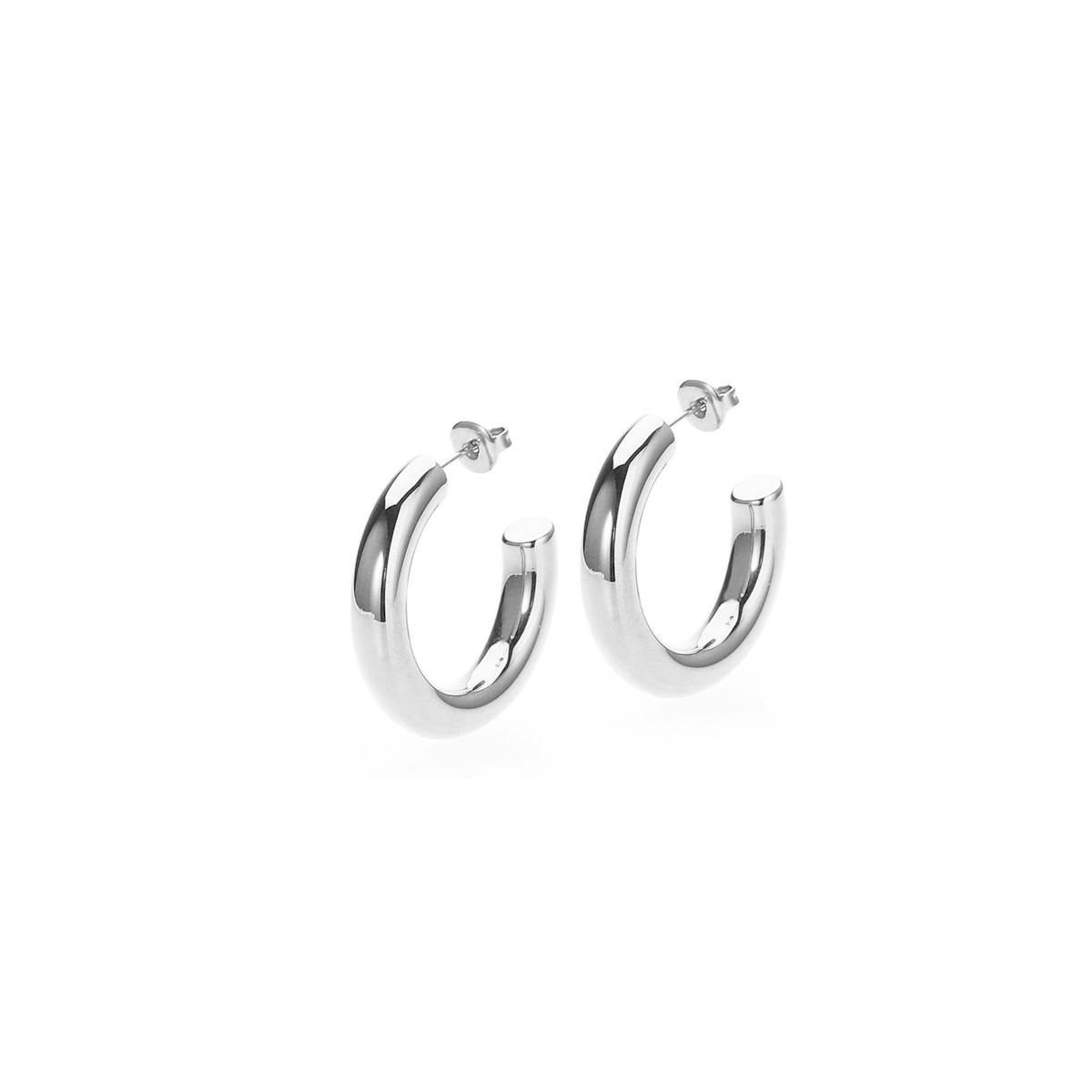 Aura Medium Hoops