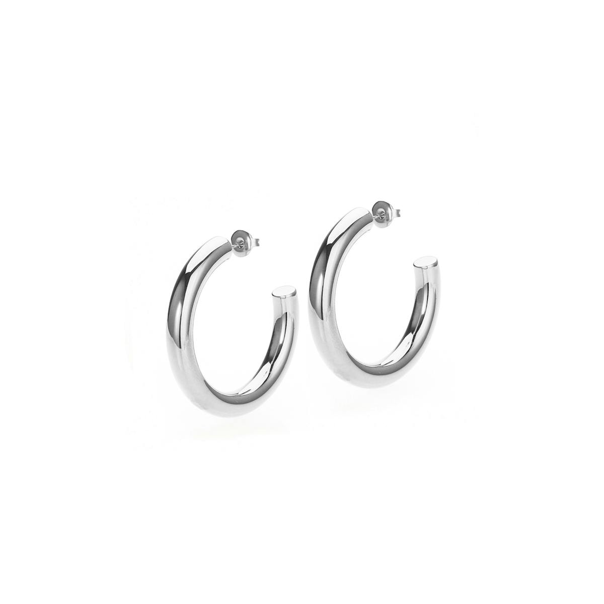 Aura Large Hoops