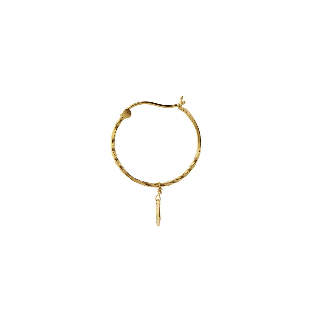 Flow Creol With Hammered Pendant