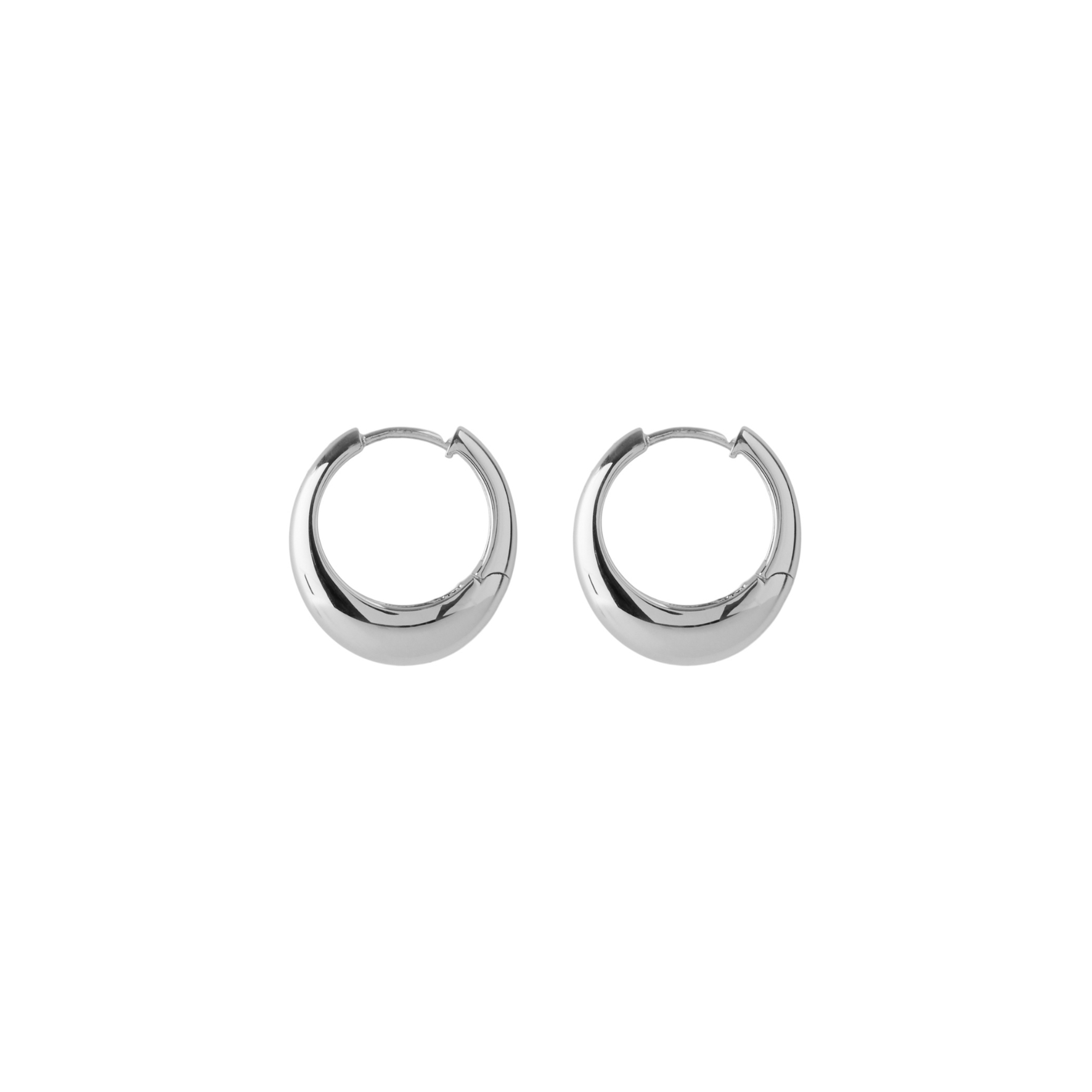 Globe Huggies - Silver color