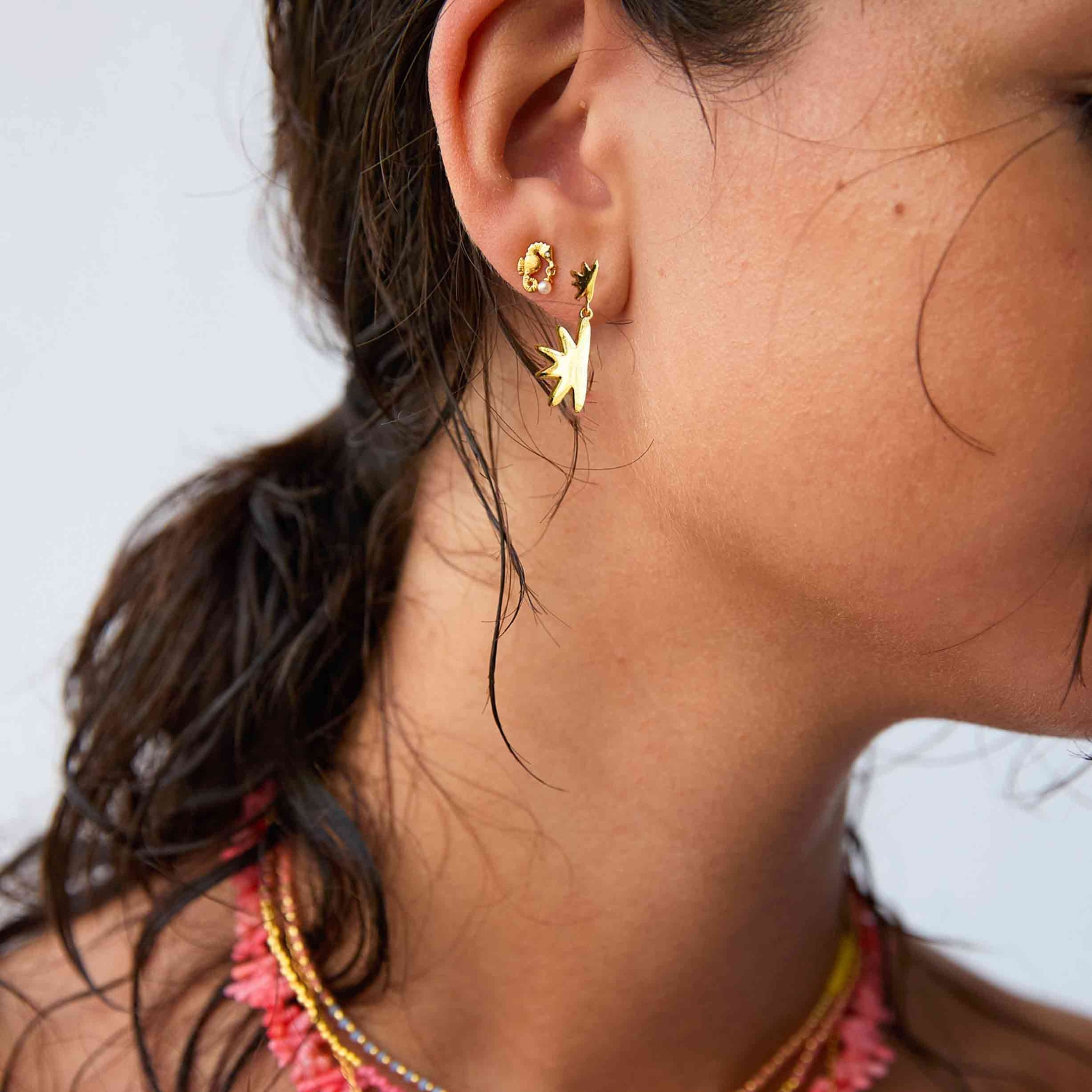 Omani Double Earrings