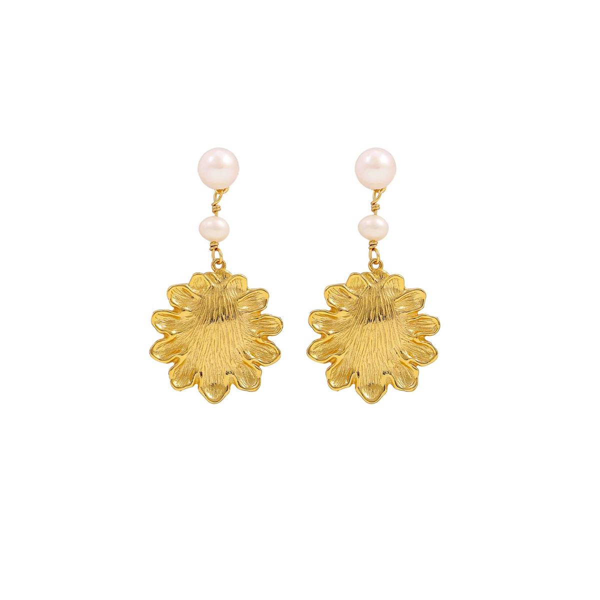 Evelyn Shell Earrings